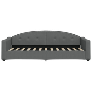 Divano Letto con Letto Estraibile-Sofa Letto-Daybed Grigio Scuro 80x200 Tessuto 575906
