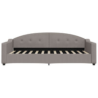 Divano Letto con Letto Estraibile-Sofa Letto-Daybed Tortora 90x200 cm in Tessuto 654917