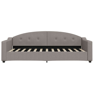 Divano Letto con Letto Estraibile-Sofa Letto-Daybed Tortora 90x200 cm in Tessuto 654917