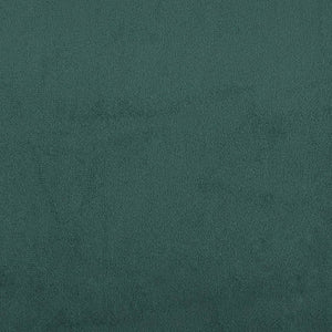 Divano Letto con Letto Estraibile Verde Scuro 80x200cm Velluto 3197766