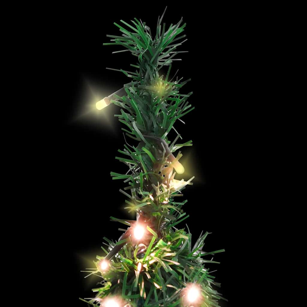 Albero di Natale Artificiale Pop-up con 50 LED Verde 120 cm 357751