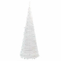 Albero di Natale Artificiale Pop-up con 150 LED Bianco 180 cm 357754