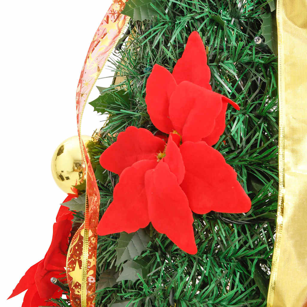 Albero di Natale Artificiale Pop-up-Albero Natalizio con 150 LED Verde 180 cm