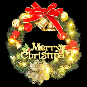 Ghirlanda Natalizia con 20 LED Verde 45 cm 357765