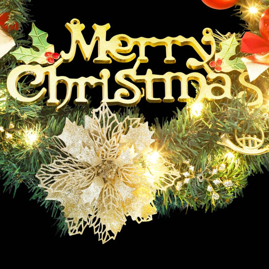 Ghirlanda Natalizia con 20 LED Verde 45 cm 357765