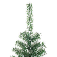 Albero di Natale Artificiale con Neve Fioccata Verde 240 cm 357776