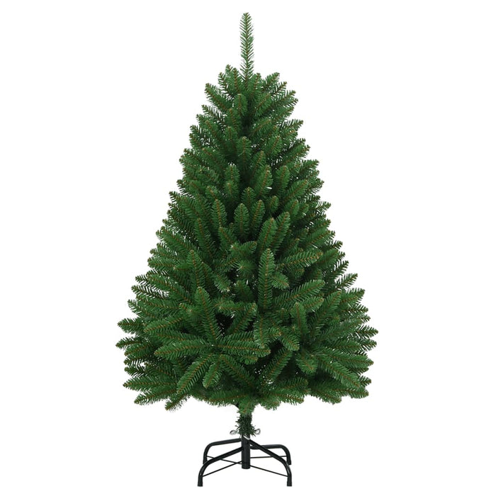 Albero di Natale Artificiale Incernierato con Base Verde 120 cm 357777