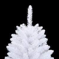 vidaXL Albero di Natale Artificiale Incernierato con Base Bianco 120cm