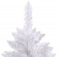 Albero di Natale Artificiale Incernierato con Base Bianco 270cm 357789