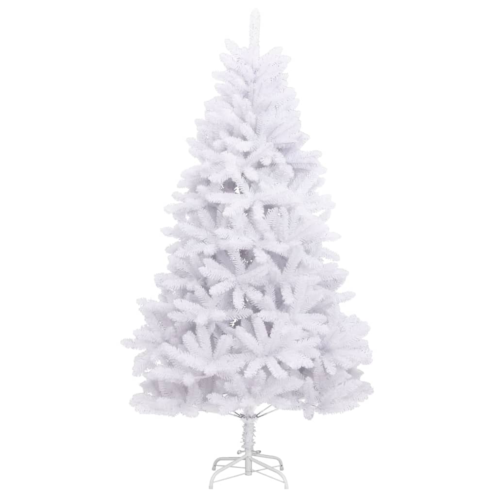 Albero di Natale Artificiale Incernierato con Base Bianco 300cm 357790