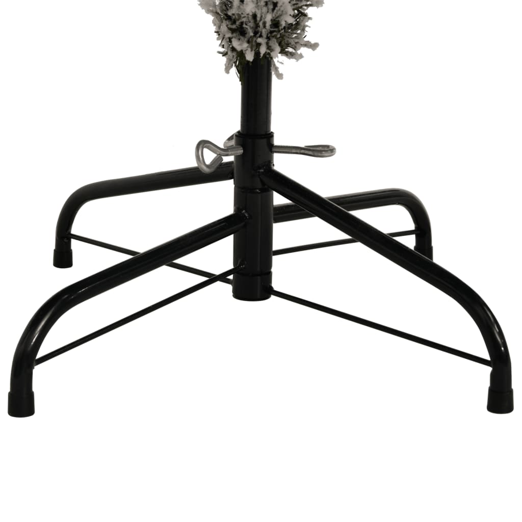 Albero Natale Artificiale Incernierato con Neve Fioccata 210 cm 357794