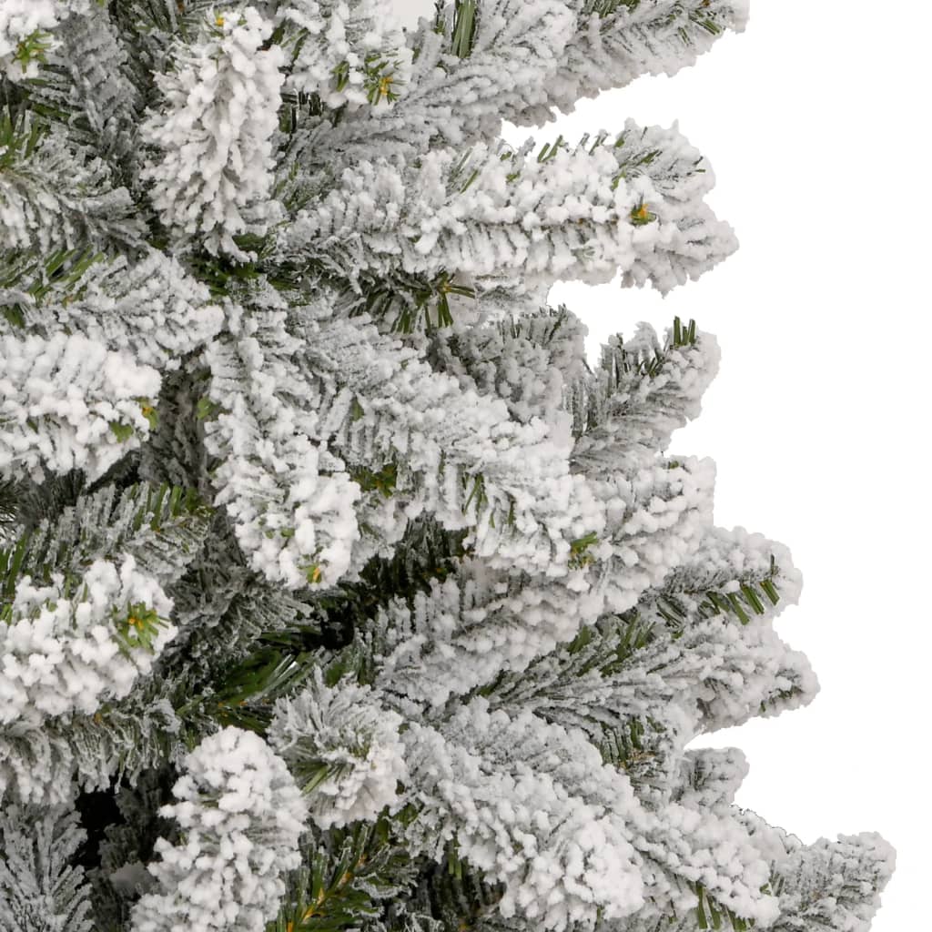 vidaXL Albero Natale Artificiale Incernierato con Neve Fioccata 270 cm