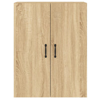 Armadietti a Parete 2 pz Rovere Sonoma in Legno Multistrato 3197883