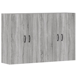 Armadietti a Parete 2 pz Grigio Sonoma in Legno Multistratocod mxl 93653