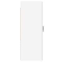 Armadietti a Parete 2 pz Bianchi in Legno Multistrato 3197905