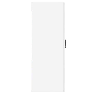 Armadietti a Parete 2 pz Bianchi in Legno Multistrato 3197905