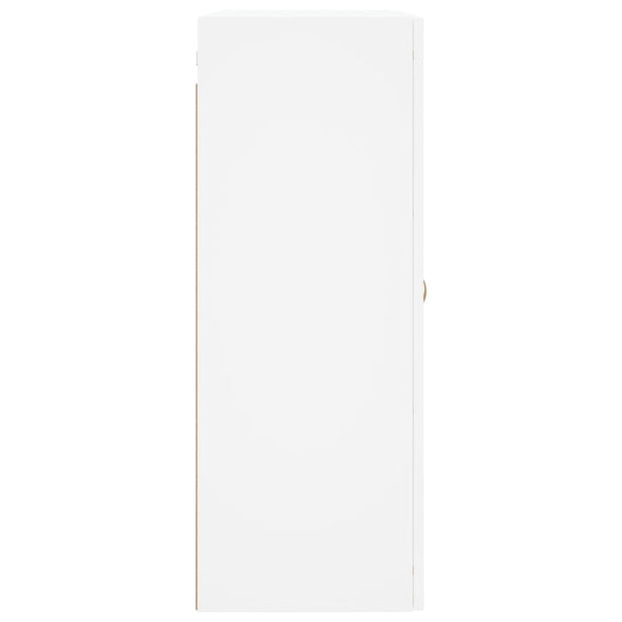 Armadietti a Parete 2 pz Bianchi in Legno Multistrato 3197913