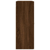 Armadietti a Parete 2 pz Rovere Marrone in Legno Multistrato 3197928