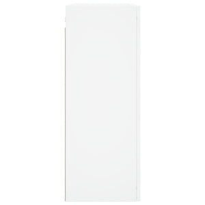 Armadietti a Parete 2 pz Bianchi in Legno Multistrato 3197953