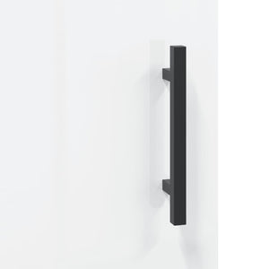 Armadietti a Parete 2 pz Bianco Lucido in Legno Multistrato 3197963