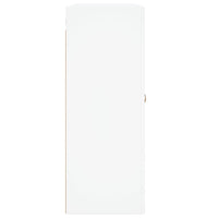 vidaXL Armadietti a Parete 2 pz Bianchi in Legno Multistrato