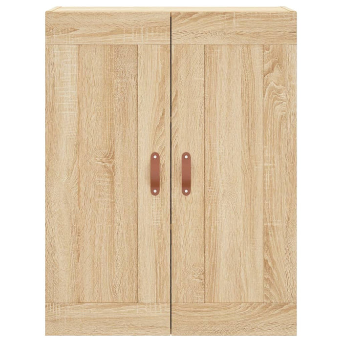 Armadietti a Parete 2 pz Rovere Sonoma in Legno Multistrato 3197996