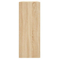 Armadietti a Parete 2 pz Rovere Sonoma in Legno Multistrato