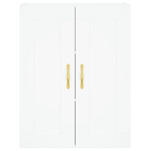 Armadietti a Parete 2 pz Bianchi in Legno Multistrato 3198049