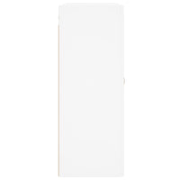 Armadietti a Parete 2 pz Bianchi in Legno Multistrato 3198049