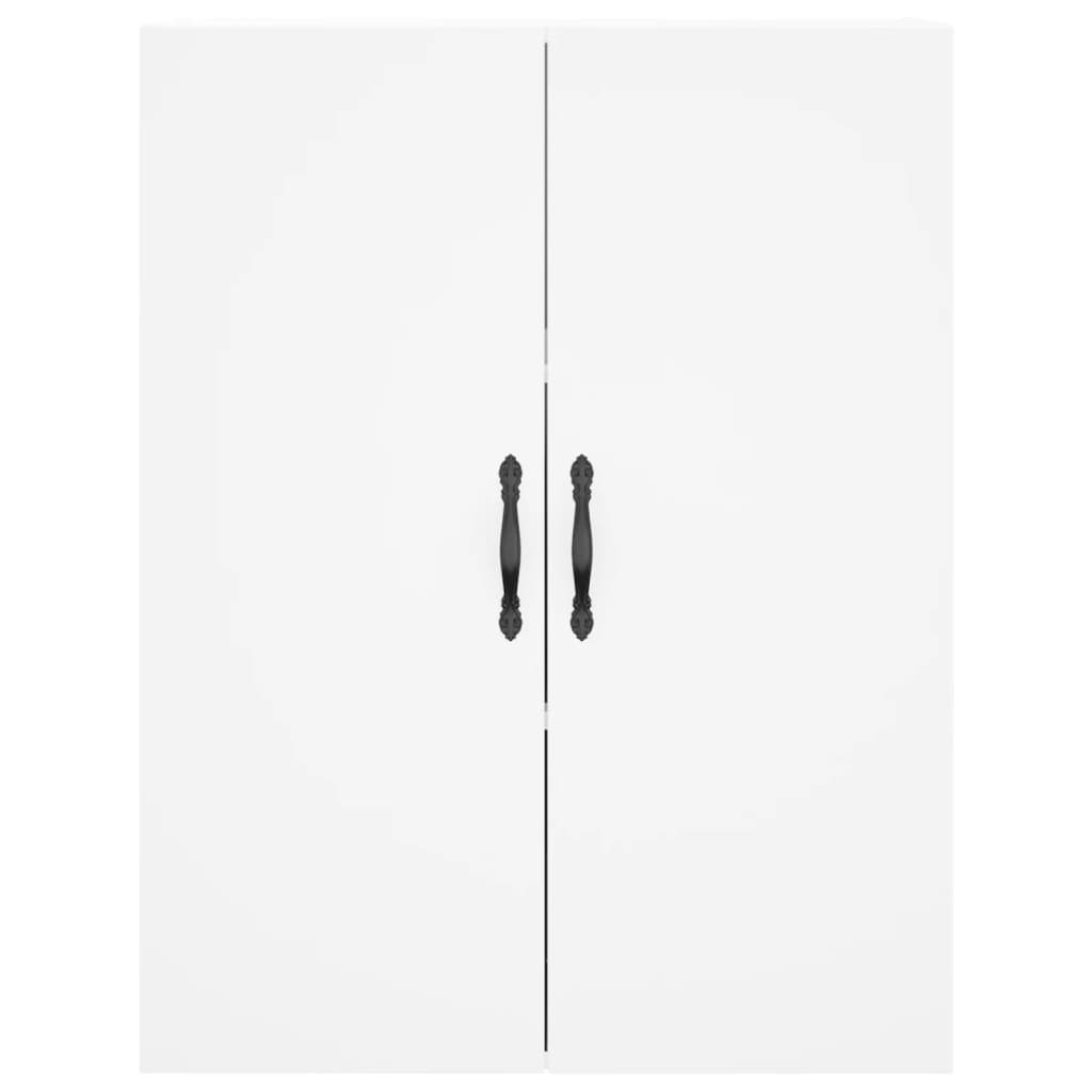 Credenza Bianca 69,5x34x180 cm in Legno Multistrato 3198073