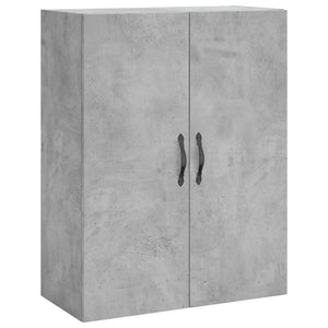 Credenza cassettiera mobile contenitore organizer cucina soggiorno salotto alto 695 x 34 x 180 cm legno ingegnerizzato grigio 02_0034580
