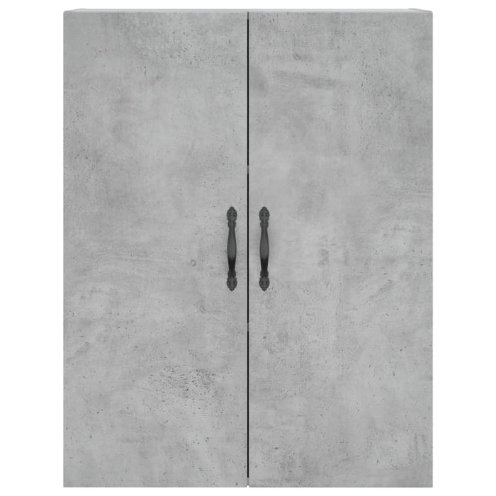 Credenza Grigio Cemento 69,5x34x180 cm in Legno Multistrato 3198085