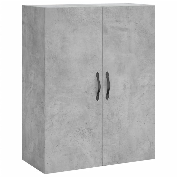 Credenza Grigio Cemento 69,5x34x180 cm in Legno Multistrato 3198093