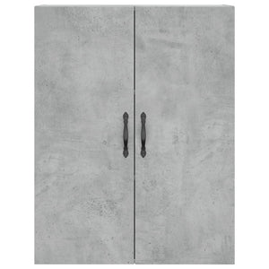 Credenza Grigio Cemento 69,5x34x180 cm in Legno Multistrato 3198093