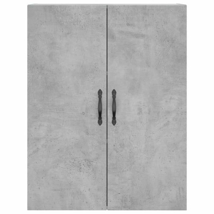 Credenza Grigio Cemento 69,5x34x180 cm in Legno Multistrato 3198109