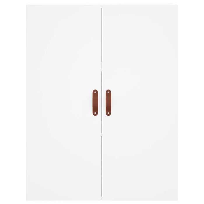 Credenza cassettiera mobile contenitore organizer cucina soggiorno salotto alto 695 x 34 x 180 cm legno ingegnerizzato bianco 02_0032671