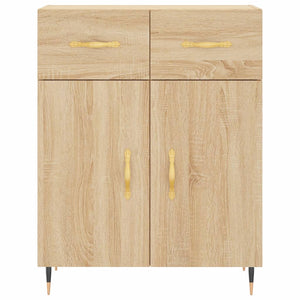 Credenza Rovere Sonoma 69,5x34x180 cm in Legno Multistrato 3198132