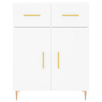 Credenza Bianca 69,5x34x180 cm in Legno Multistrato 3198137