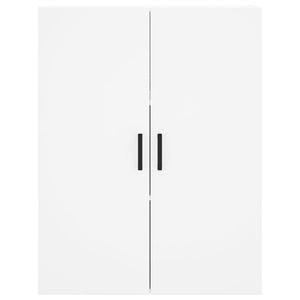 Credenza Bianca 69,5x34x180 cm in Legno Multistrato 3198145