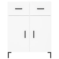 Credenza Bianca 69,5x34x180 cm in Legno Multistrato 3198145