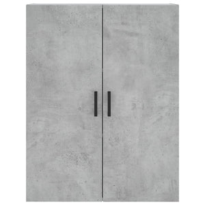 Credenza Grigio Cemento 69,5x34x180 cm in Legno Multistrato 3198149