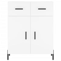 Credenza Bianca 69,5x34x180 cm in Legno Multistrato 3198153