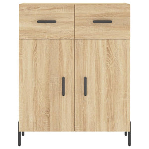 vidaXL Credenza Rovere Sonoma 69,5x34x180 cm in Legno Multistrato