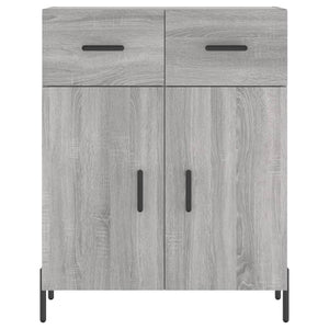 Credenza Grigio Sonoma 69,5x34x180 cm in Legno Multistrato 3198159