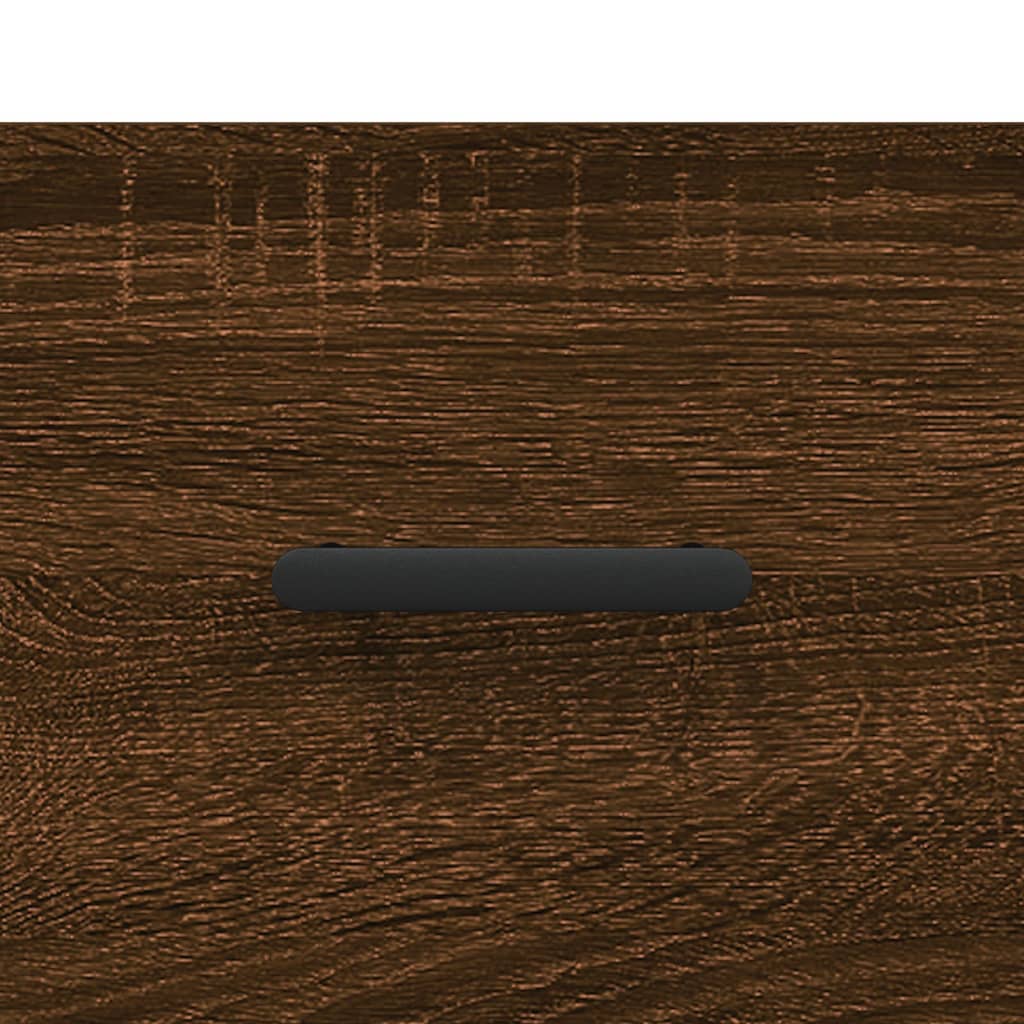 Credenza Rovere Marrone 69,5x34x180 cm in Legno Multistrato 3198160
