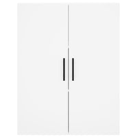 Credenza Bianca 69,5x34x180 cm in Legno Multistrato 3198169