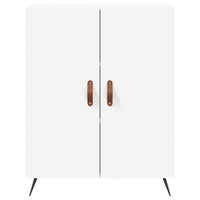 Credenza Bianca 69,5x34x180 cm in Legno Multistrato 3198185