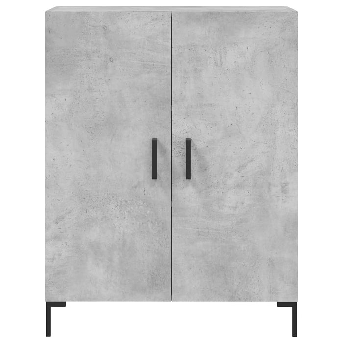 Credenza Grigio Cemento 69,5x34x180 cm in Legno Multistrato 3198213