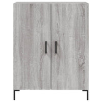 Credenza Grigio Sonoma 69,5x34x180 cm in Legno Multistrato 3198215