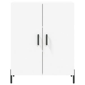 Credenza cassettiera mobile contenitore organizer cucina soggiorno salotto alto 695 x 34 x 180 cm legno ingegnerizzato bianco 02_0032636